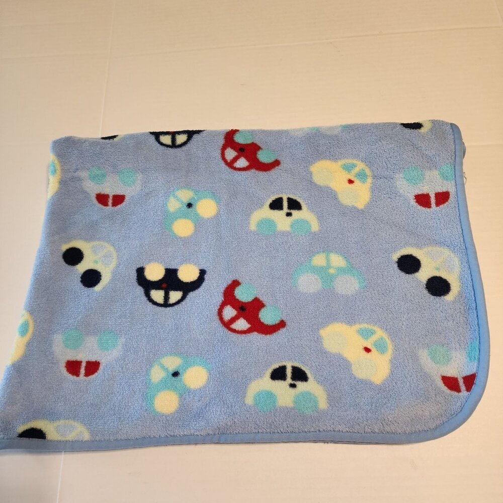 Koala Baby  blue fleece blanket cars